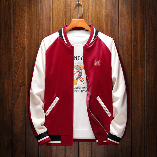 Crimson Raijin Samurai Sukajan Jacket