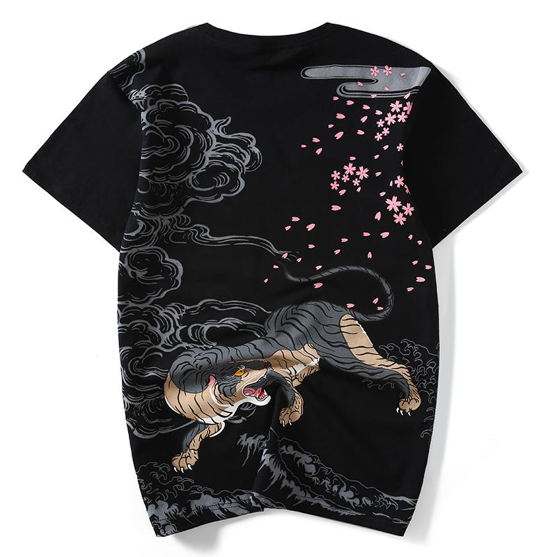 Fearless Tiger Painted T-shirt
