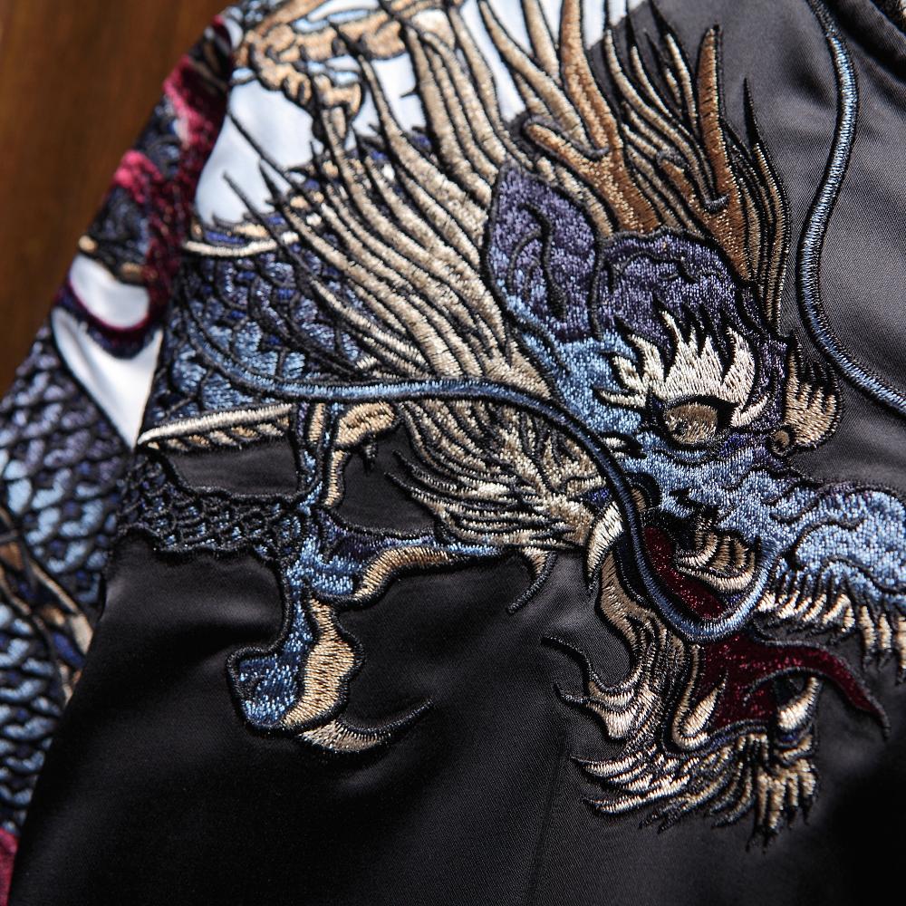 Four Legendary Creatures Sukajan Souvenir Jacke