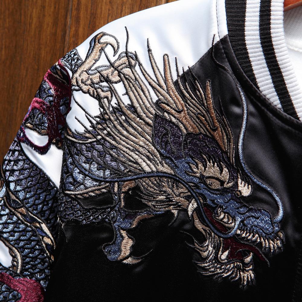 Four Legendary Creatures Sukajan Souvenir Jacke