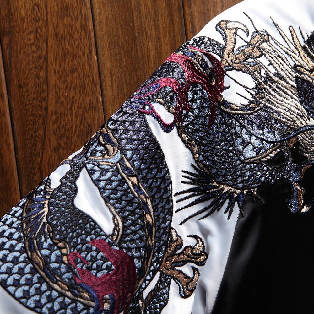 Four Legendary Creatures Sukajan Souvenir Jacke