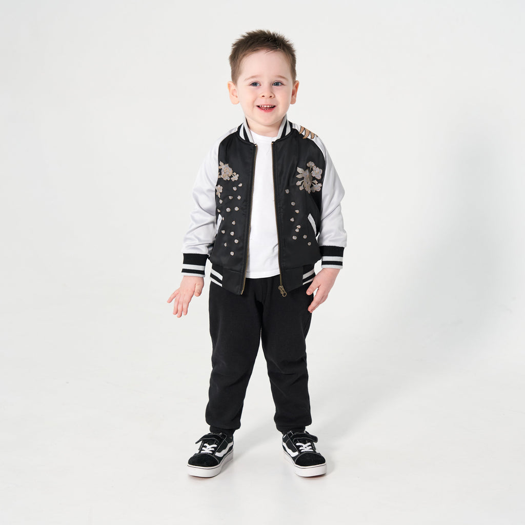 Phoenix Sukajan Souvenir Jacket for Kids