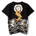The Golden Koi Painted T-shirt